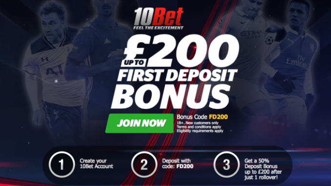 10bet bonus